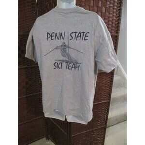 Vintage 2000 Penn state University Ski Team T Shirt Adult XL Double Sided Y2K